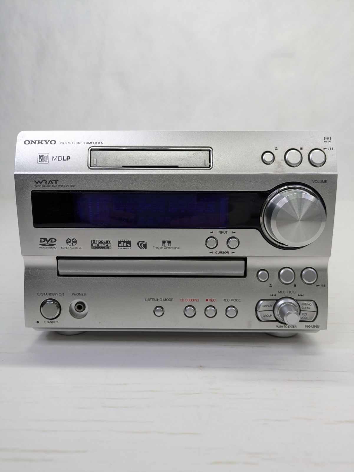 【動作確認済】ONKYO コンポ FR-UN9 D-N9 オンキョー 動作確認済】ONKYO コンポ FR-UN9 D-N9 オンキョー ラジオ・コンポ