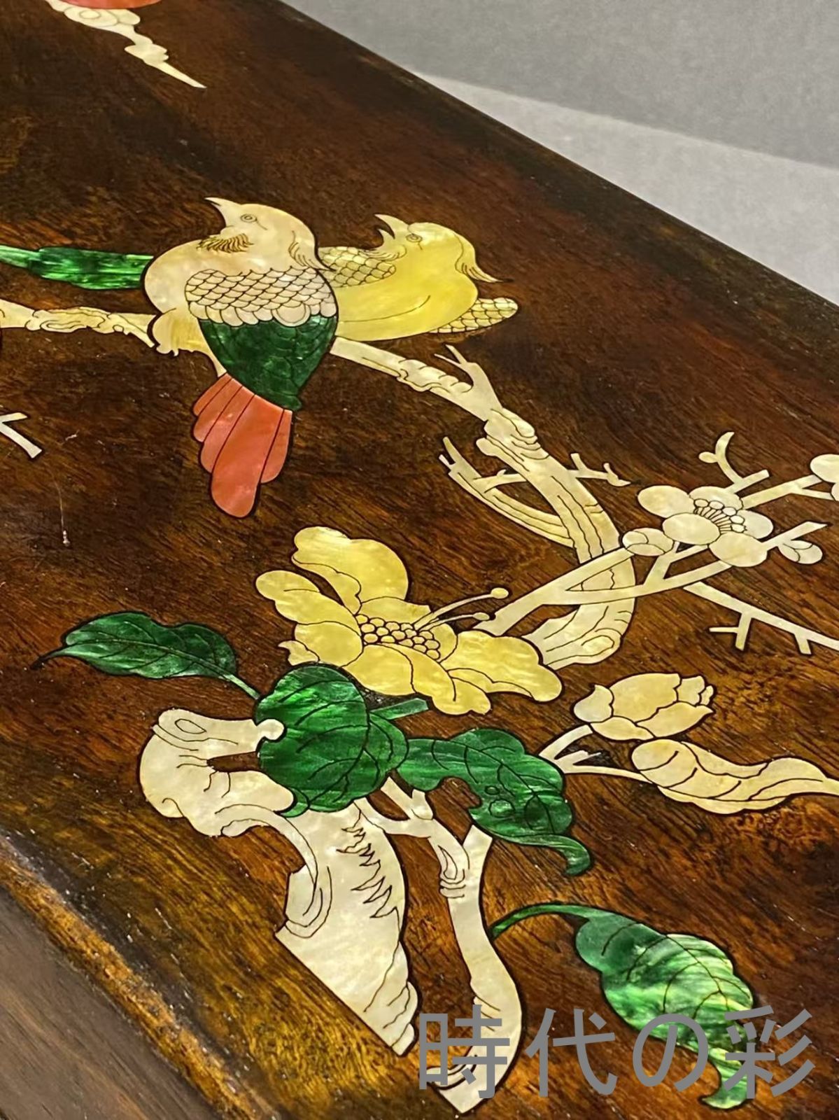 中国古美術 旧家蔵出 花梨木 彫刻 貝殻象嵌 多宝櫃 ほぞ組構造 細密彫 手作り 木製 文房置物 唐物 古玩 古民具 古置物 東洋彫刻 清時代 R07100607 WWW_IBETON_RU