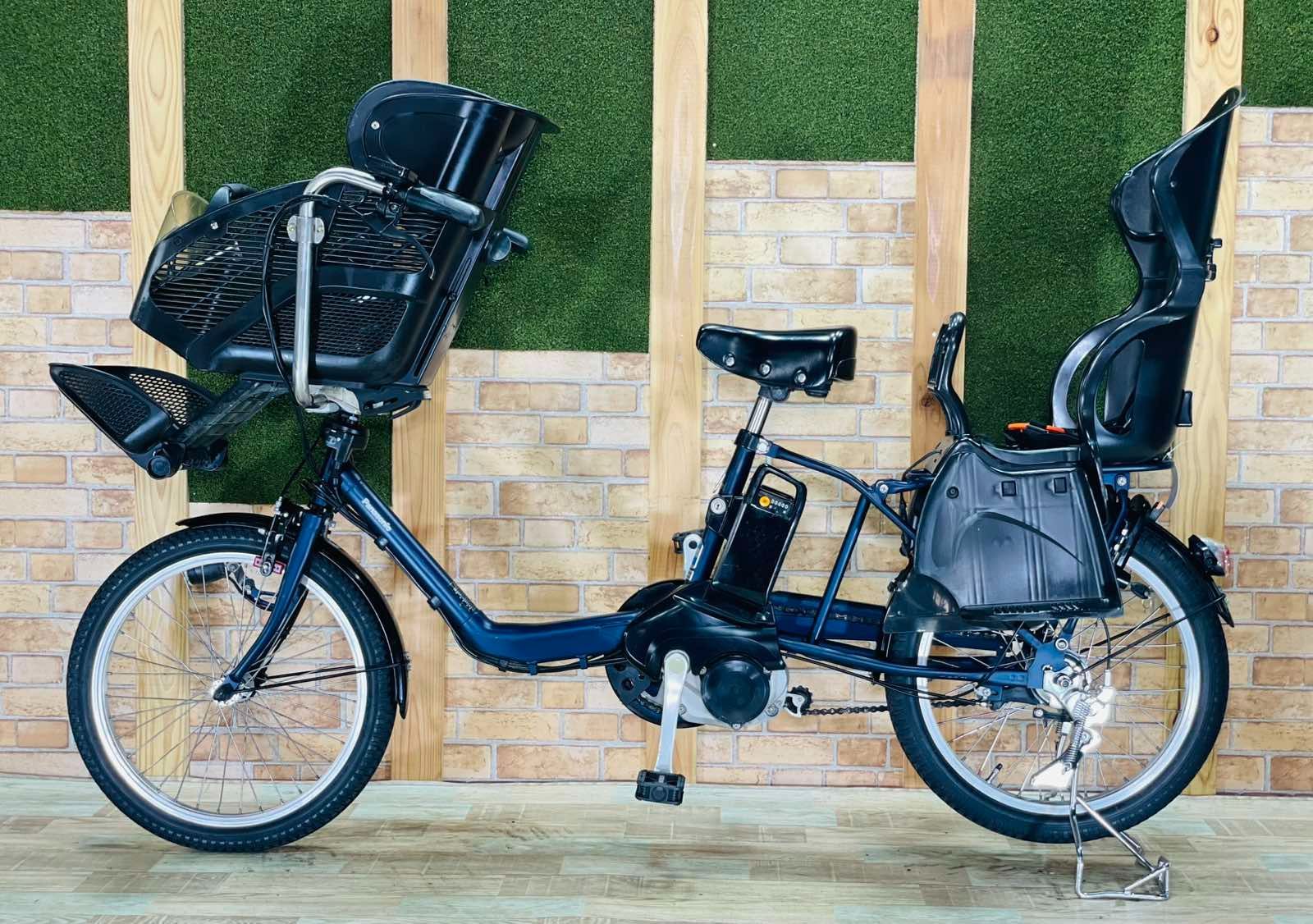 セール商品再値下げ中。 超 ♪ モデル マットネイビー パナソニック ギュット 超破格 子供乗せ 電動アシスト自転車 20インチ 完成車配送 Gyutto H2562 未来