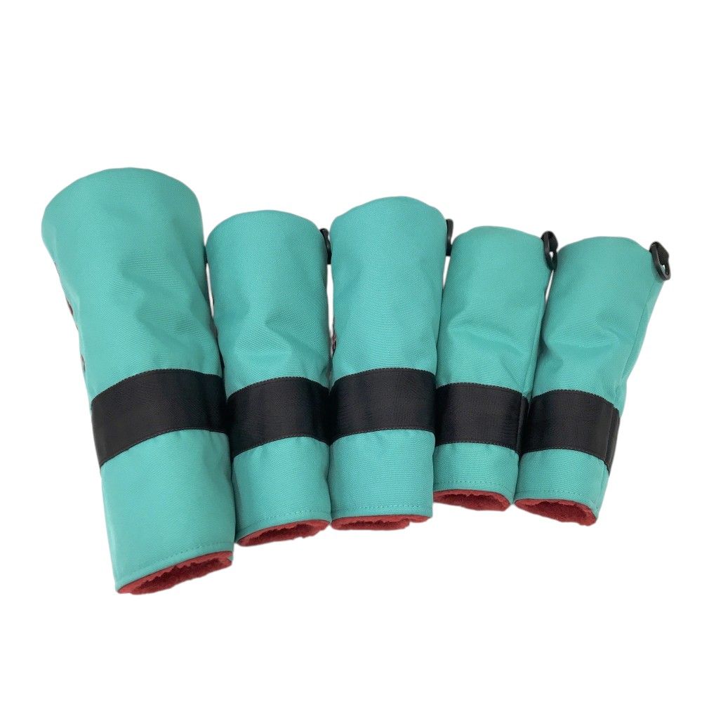 BRIEFING GOLF ブリーフィング ヘッドカバー 5点セット ブルー系 DR FW×2 UT×2 240101537310 ゴルフウェア ストスト LLC-HASEGAWATOSO_COM