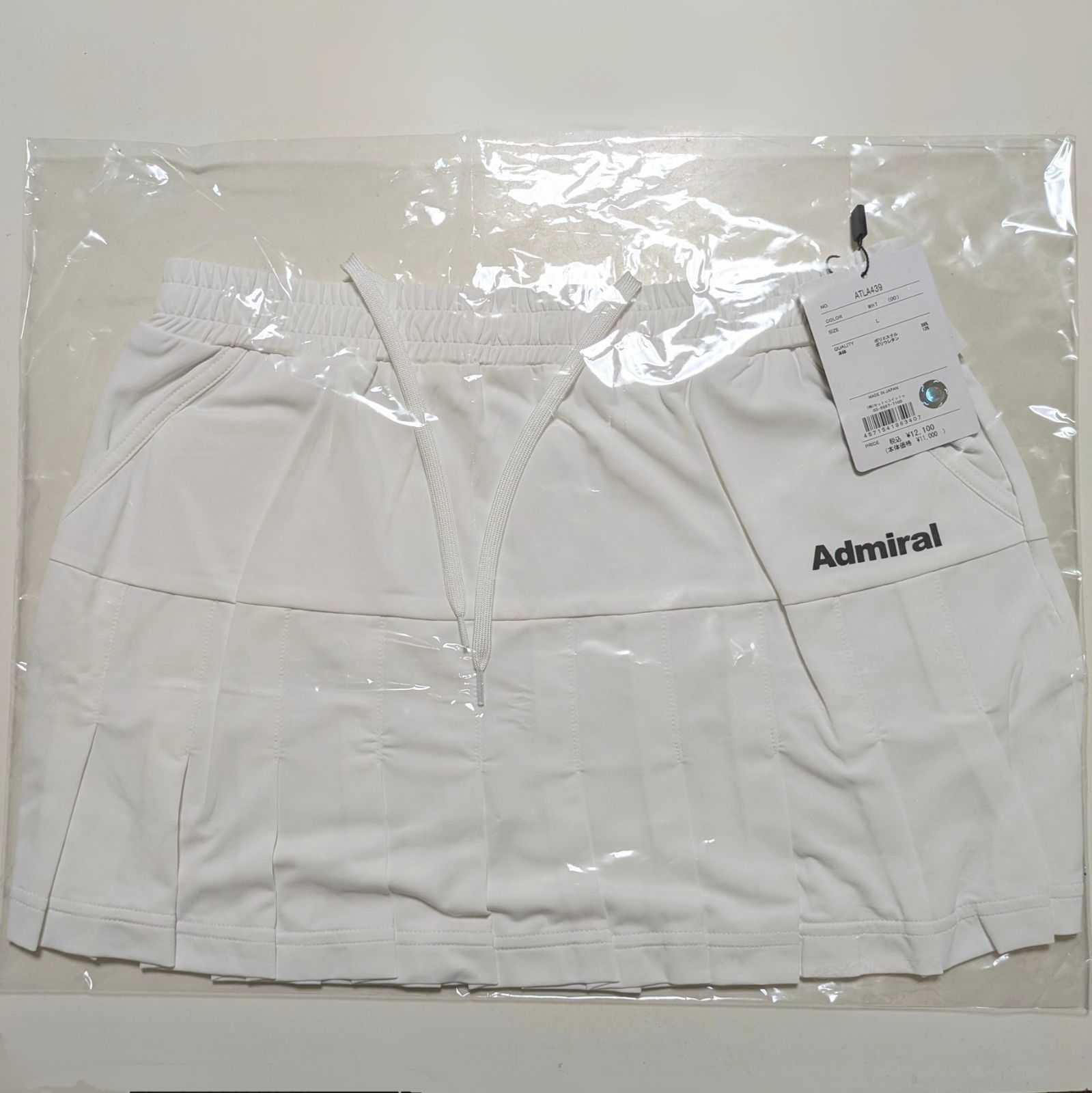 【未使用品】Admiral アドミラル テニス　スコート　Lサイズ Admiral アドミラル テニス ウェア スコート Lサイズ 新品未使用