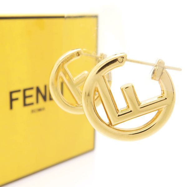 FENDI エフイズフェンディ 8AG745 ピアス GP ゴールドカラー FisFENDI