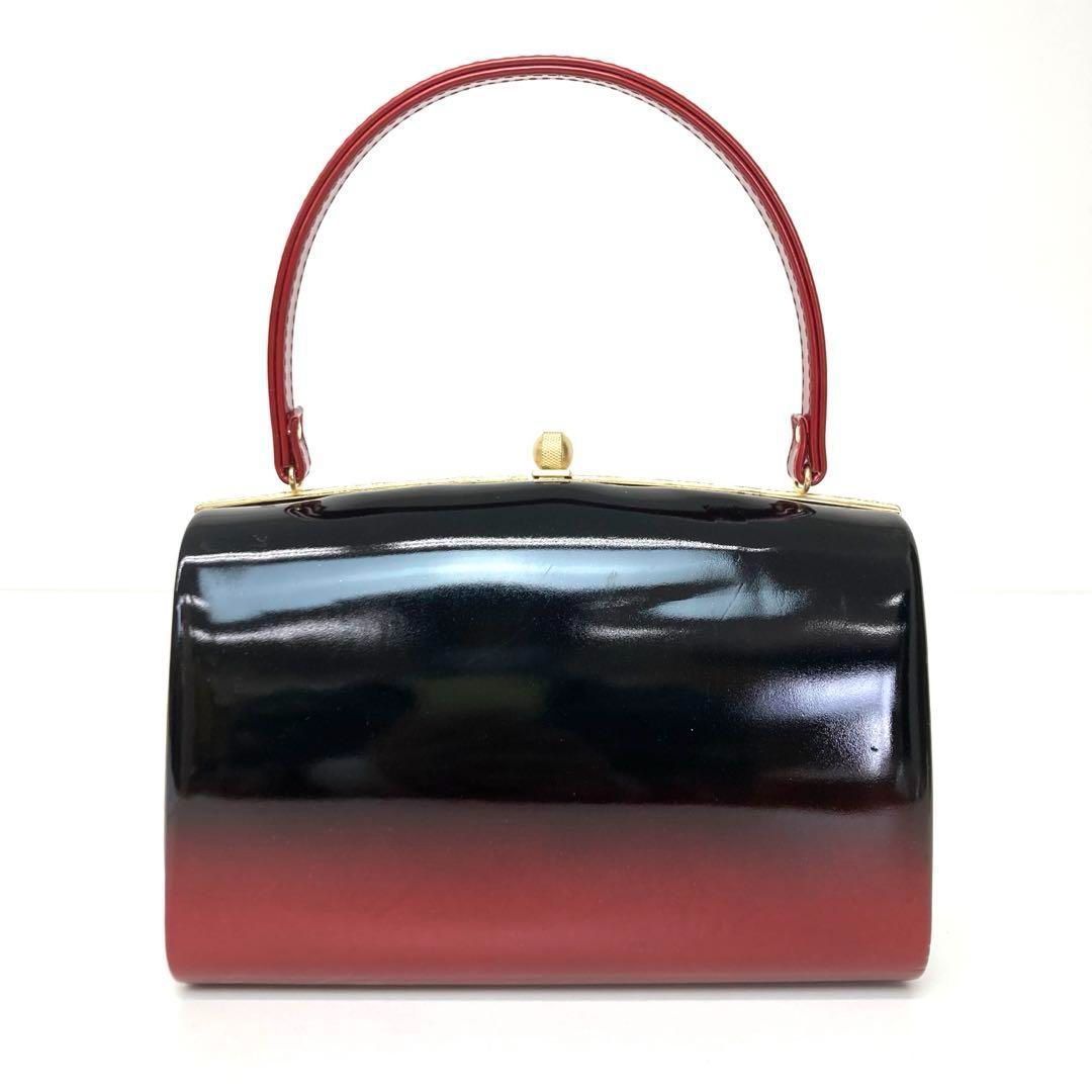 【着物と帯 時流】L25342s◇訳あり振袖用 草履バッグ◇ 黒×赤桜 未使用品 着物と帯 時流】L25342◇訳あり振袖用 草履バッグ◇ 黒×赤