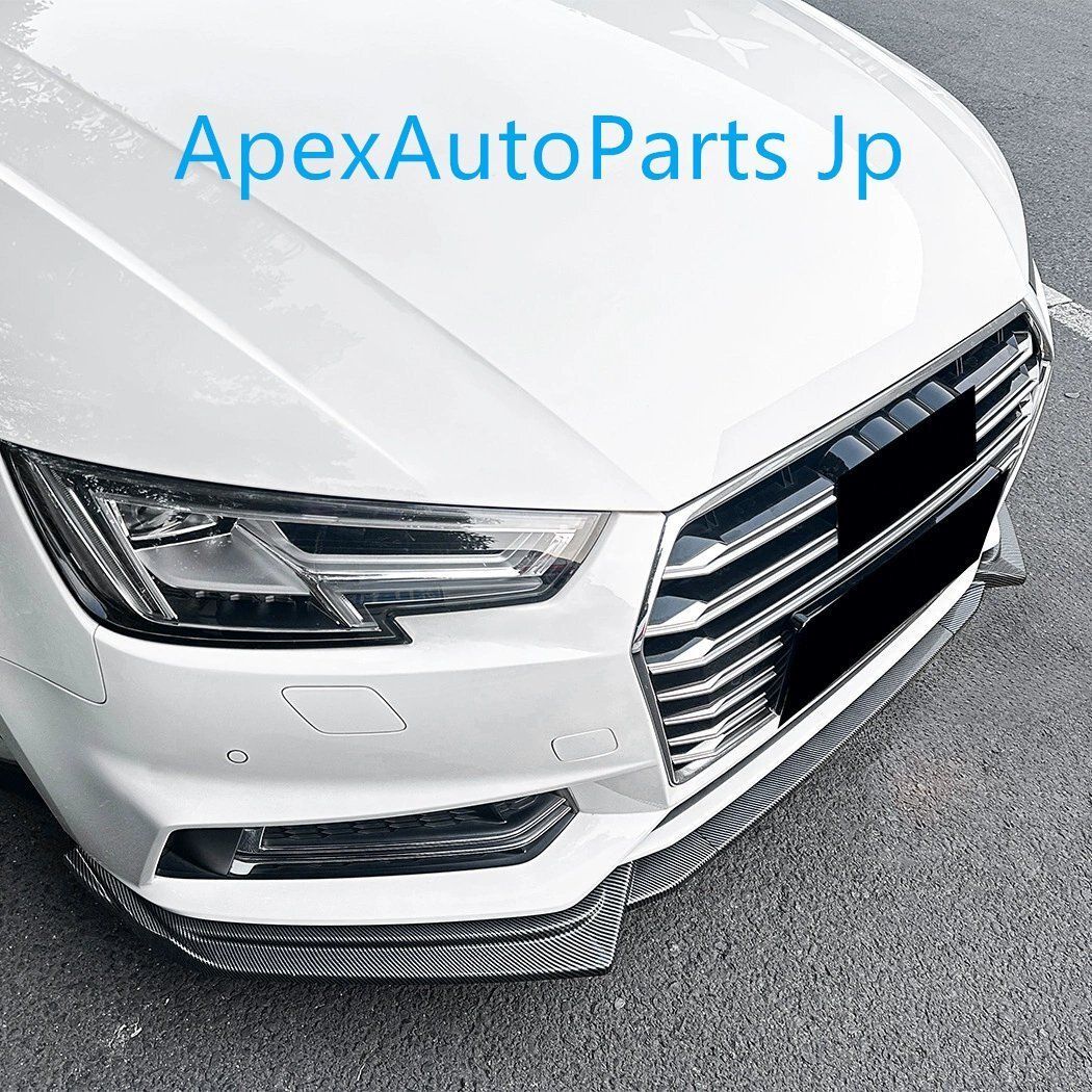 アウディA4 B9 前期 Sライン 2017-2019 フロントバンパー フロントリップ フロントスポイラー エアロパーツ 外装 DL14LYX人気注目 FFCRYSTALESIA_COM