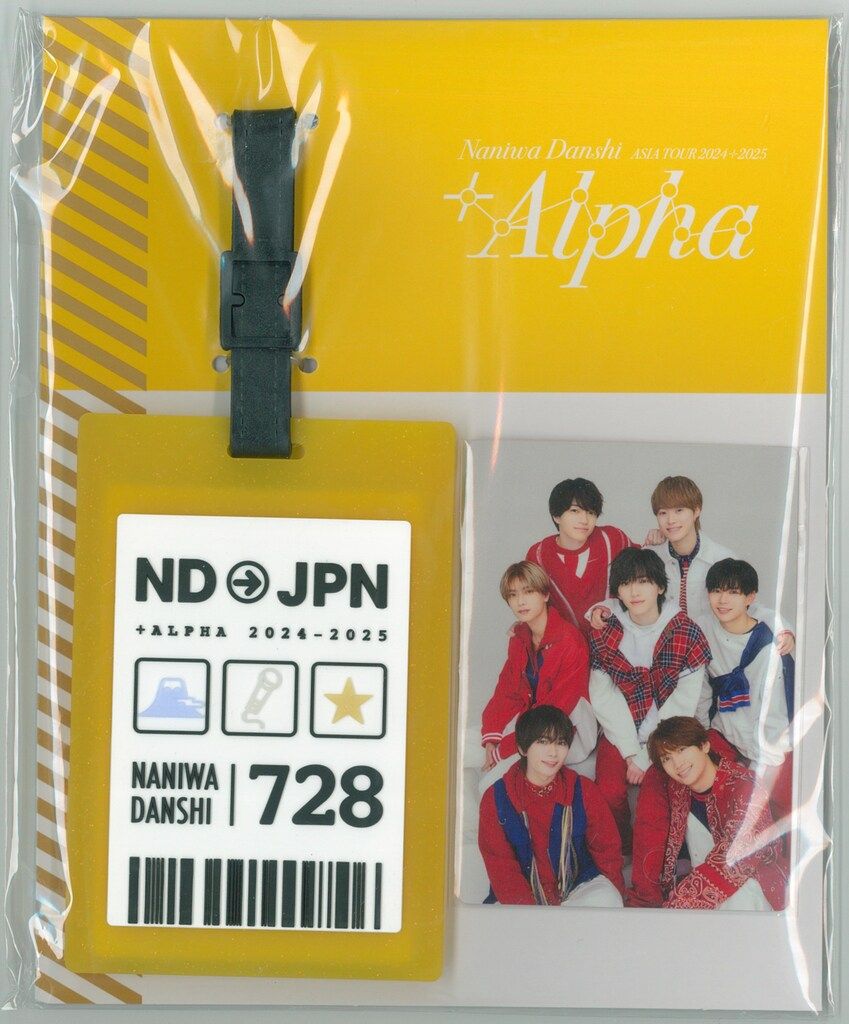 なにわ男子 24ー25年ASIA TOUR +Alpha ラゲッジタグ 日本 - メルカリ