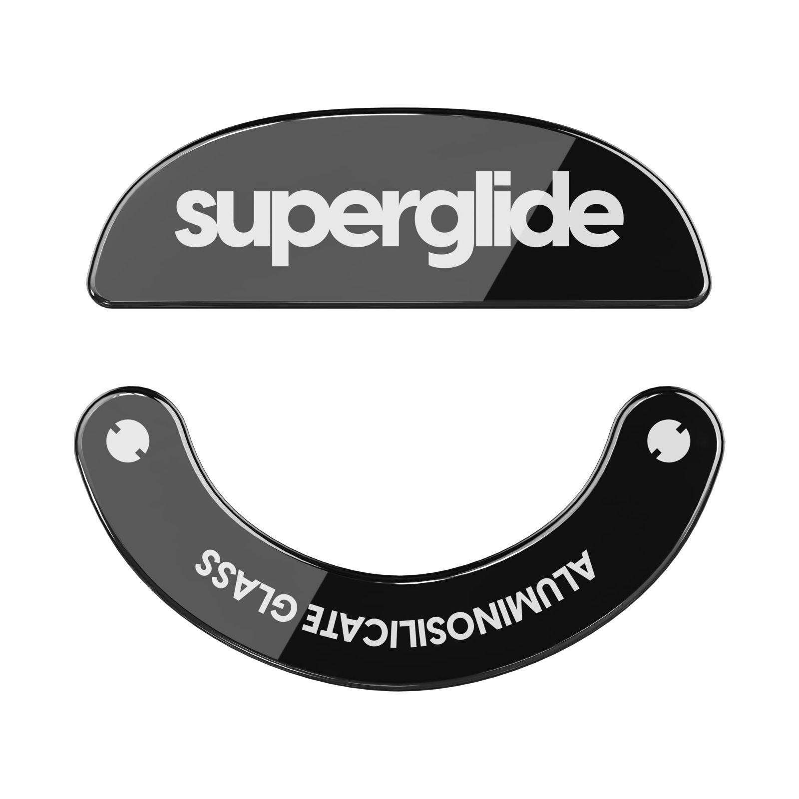 Pulsar Gaming Gears Superglide マウスソール for Pulsar X2 Medium / X2 Mini/ X2H/ X2V2 マウスフィート [ 強化ガラス素材 ラウンドエッヂ加工 高耐久 超低摩擦 Super S