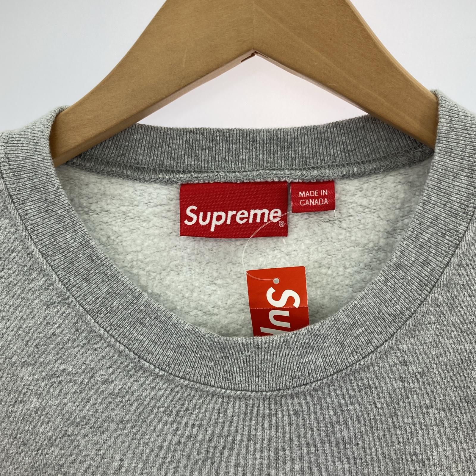 Supreme グレー スウェット トレーナー Supreme シュプリーム スウェット L グレー トレーナー ボックス