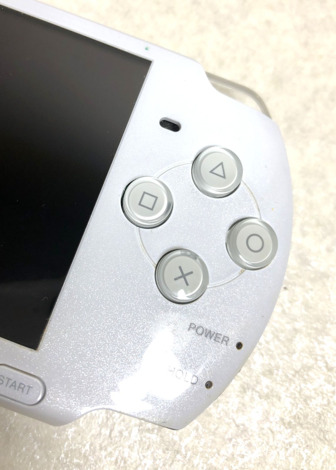 DH1382】ジャンク ソニー PSP-3000 本体 パールホワイト - メルカリ