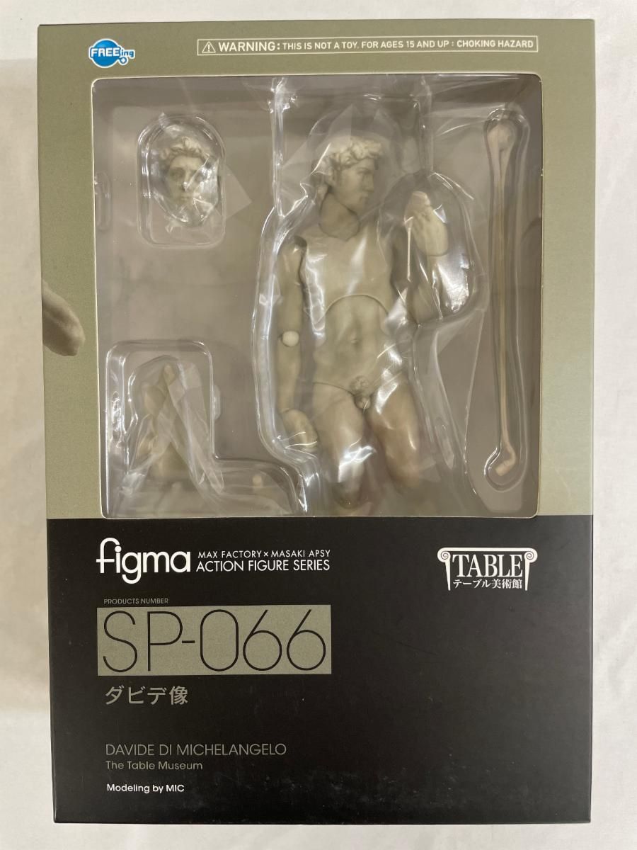 (新品・未開封)figma テーブル美術館　SP-066　ダビデ像 未開封】figma SP-066 ダビデ像 テーブル美術館