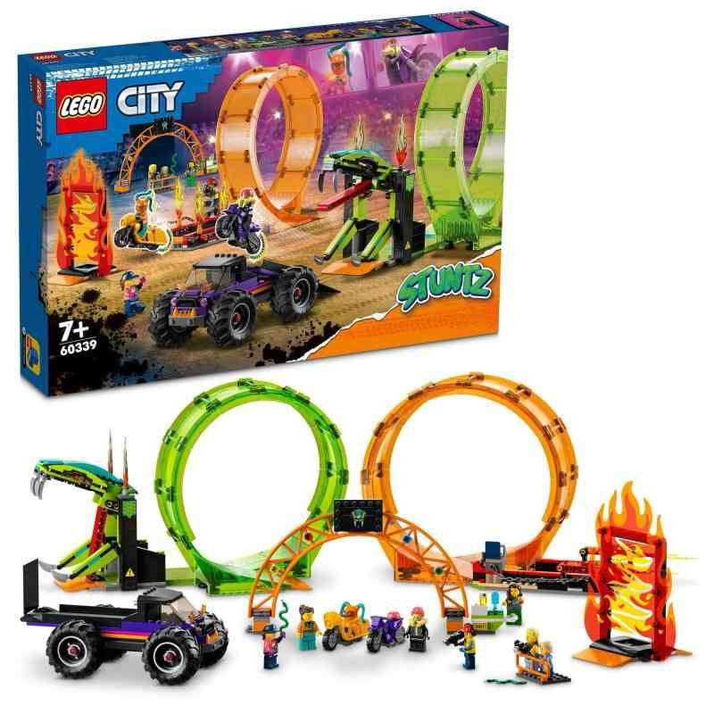 レゴ LEGO シティ ダブルループ スタントアリーナ 60339 おもちゃ ブロック プレゼント 車 くるま 男の子 女の子 7歳以上