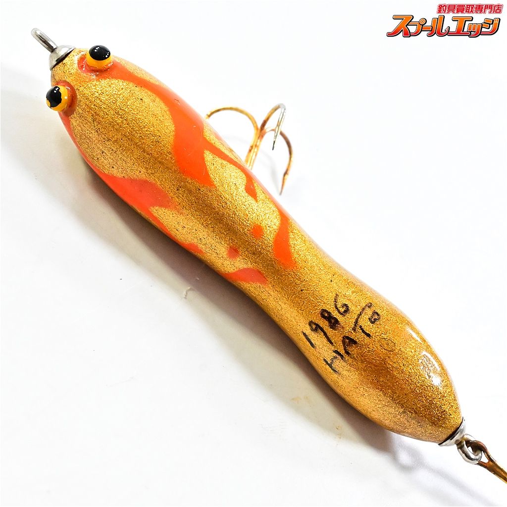  ハトリーズ ファーストインナーハンドWB 金ゴールド 1 stモデル 最初期1986年モデル Hutley s HATO K_060 e 08115 ビッグベイト ハードルアー