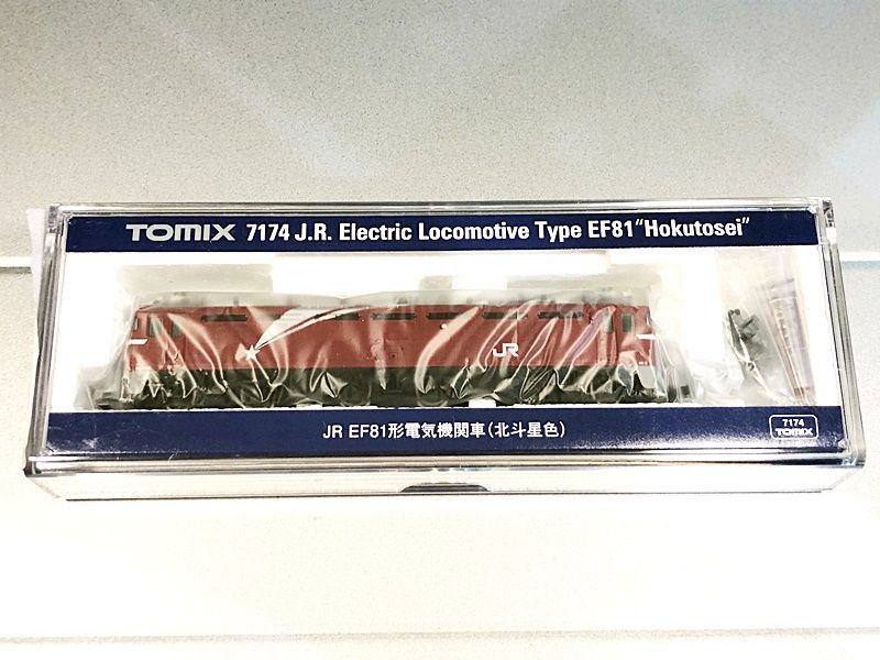 TOMIX 7174 JREF81形電気機関車（北斗星色） TOMIX 7173 7174 JR EF81