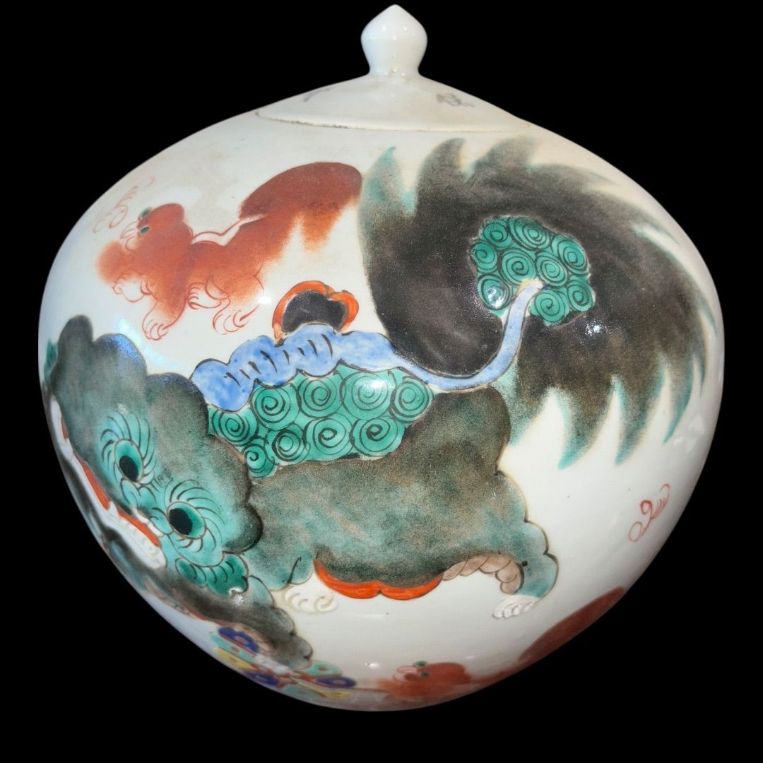 某有名資産家買取品 傑作品!! 中国美術 親子獅子文 中国美術