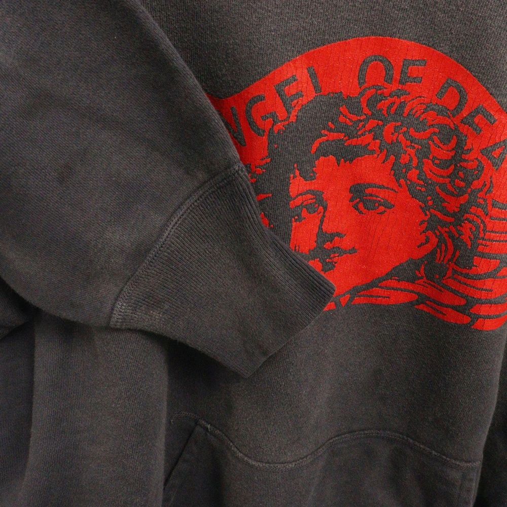 SAINT MICHAEL (セントマイケル) 24SS HOODIE ANGEL ヴィンテージ加工  