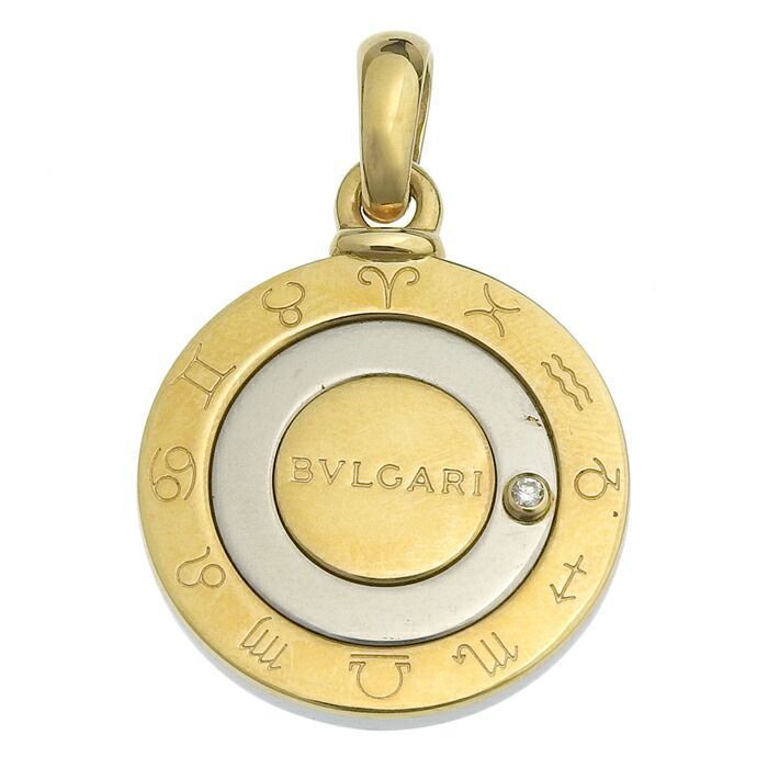 BVLGARI ホロスコープ　山羊座　チャーム 広尾店】美品 ブルガリ BVLGARI ホロスコープ ペンダントトップ