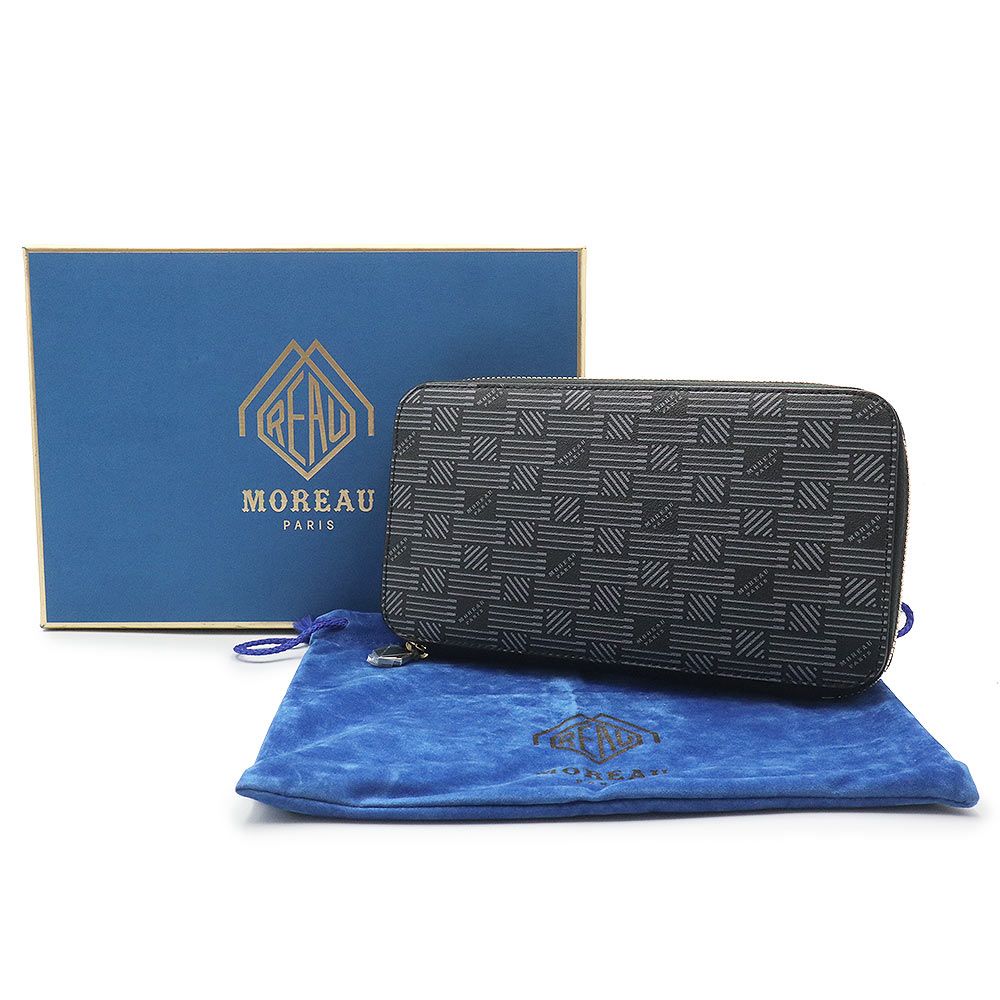 MOREAU PARIS モロー・パリ 長財布 コンチネンタル ジップウォレット CONZIP LRGPRCALFCHCH シャンパン カーフレザー ユニセックス ゴールド金具 ラウンドファスナー 新品未使用展示品【本物保証】 MOREAU PARIS モロー・パリ 長財布 コンチネンタル ジップウォレット