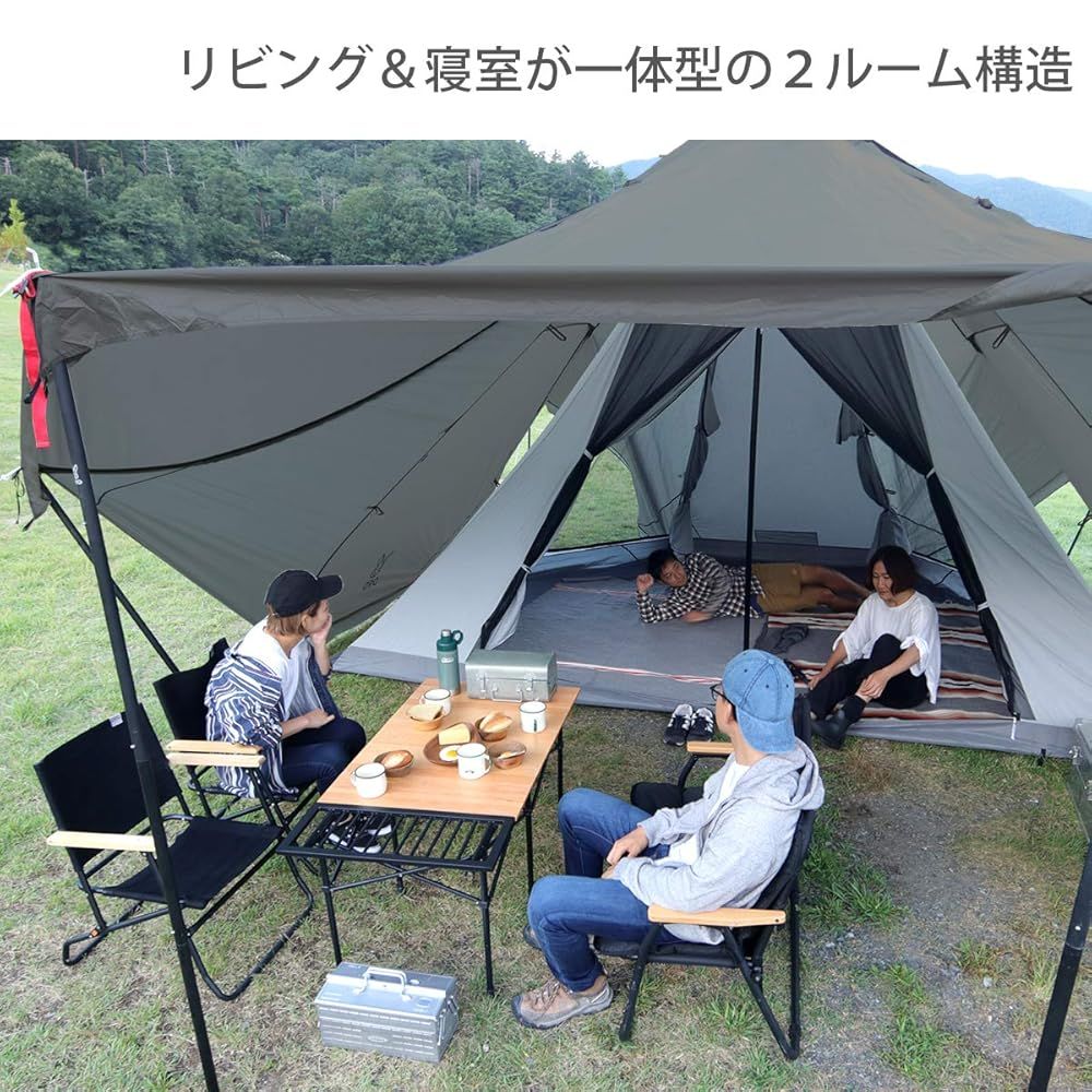 DOD ディーオーディー ヤドカリテント ツールームテント 【6人用