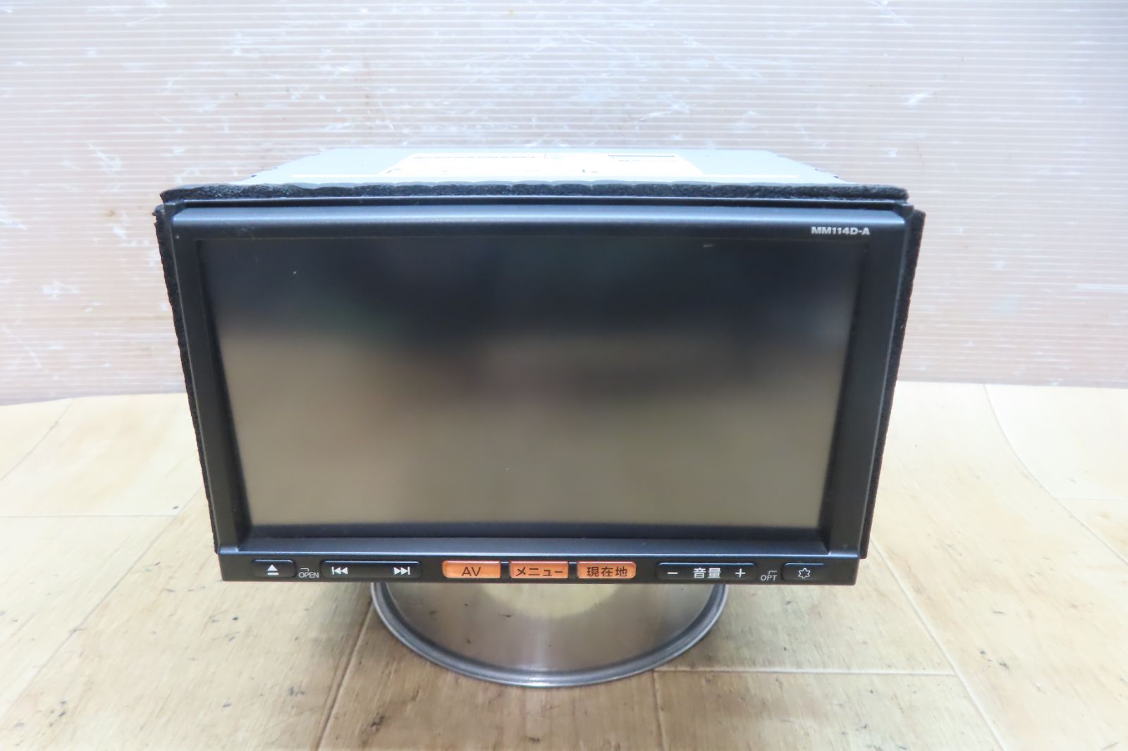 本物のニッサンパナソニック車載ナビゲーションシステム MM114D-A 日産