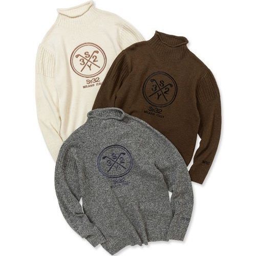 SY32 by SWEET YEARS ゴルフウェア セーター ニット 長袖 メンズ