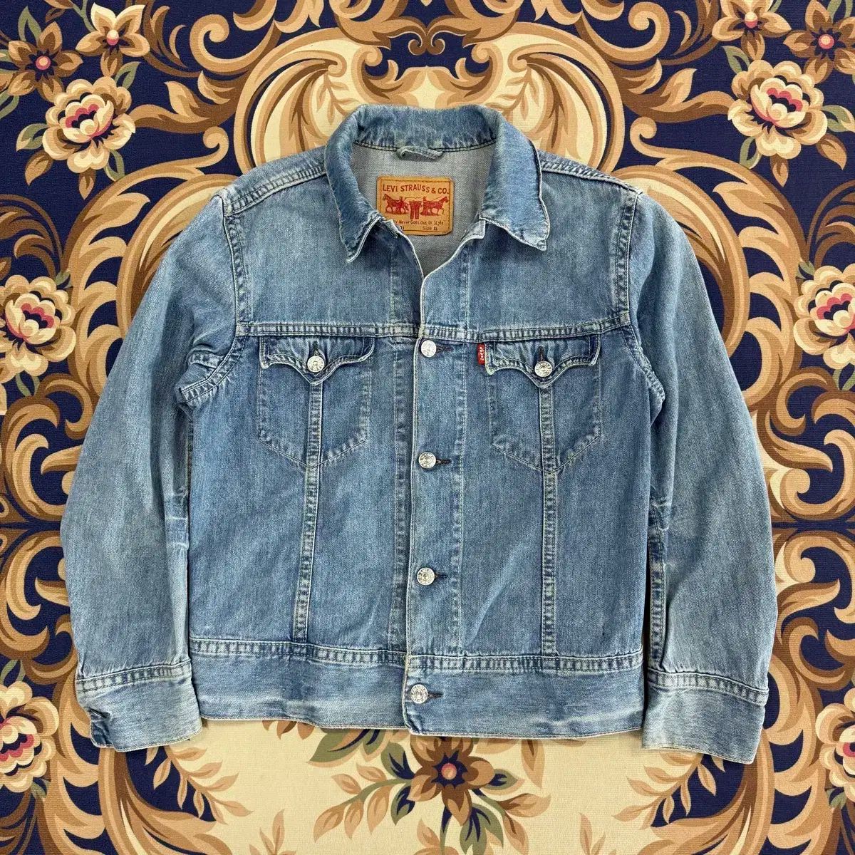 XL 00年代 リーバイス LEVI S タイプ ONE トラッカー ジャケット 70901