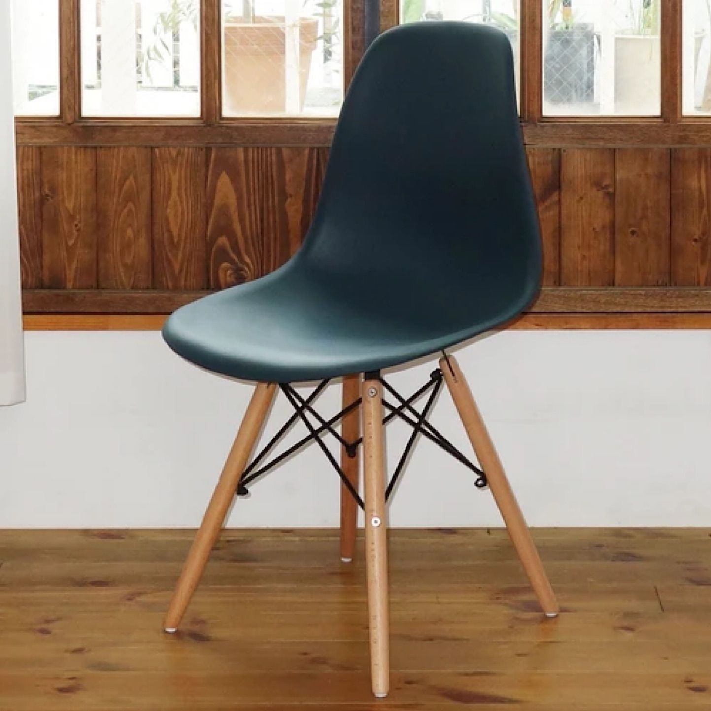 イームズ DAW シェルチェアー イス 椅子 Eames 家具 レッド/BR-