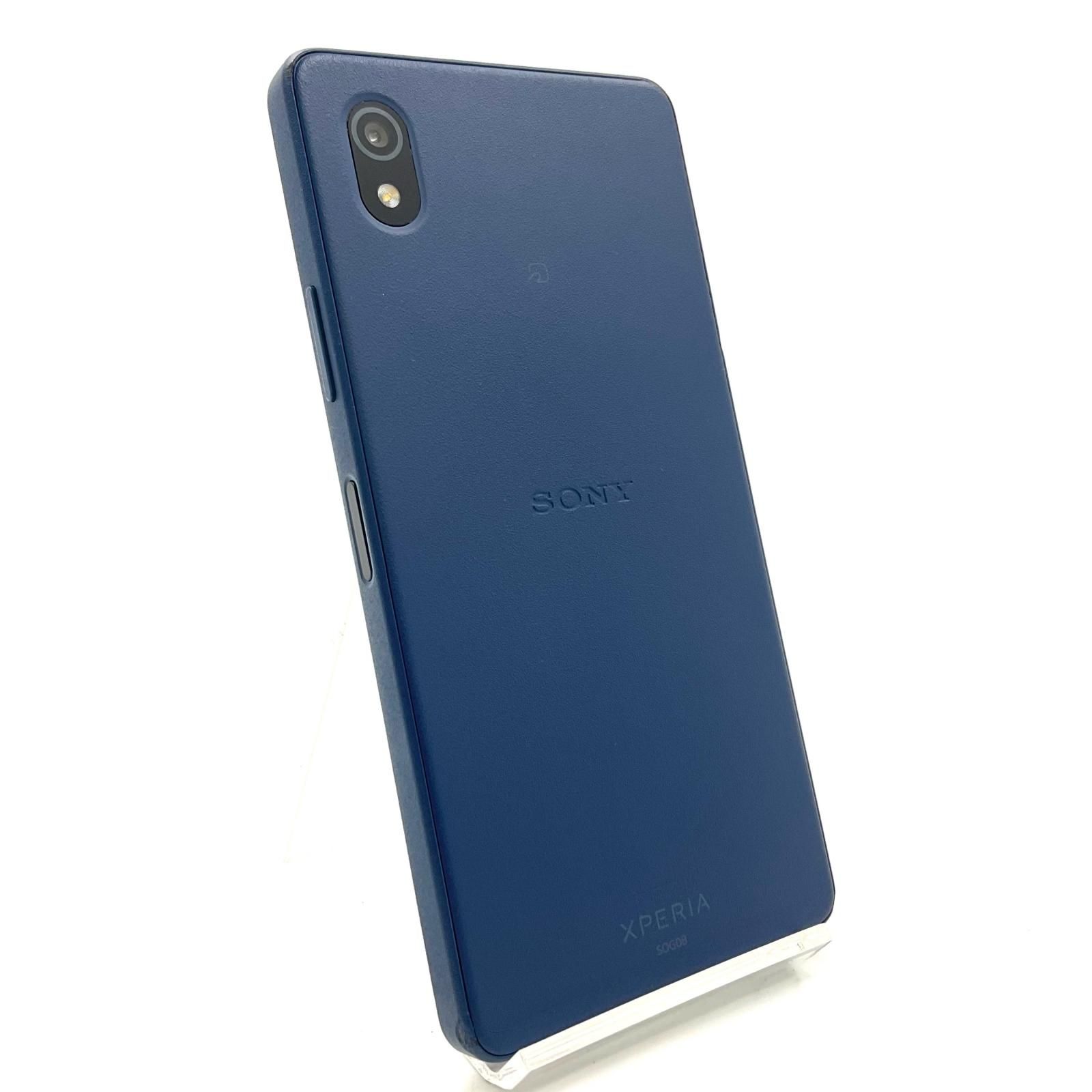 全額返金保証】【最速発送】Sony Xperia Ace III 64GB ブルー au SOG08