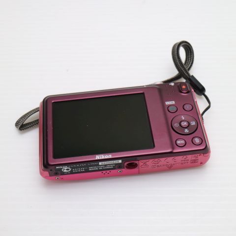 超 COOLPIX S 3500 ストロベリーピンク デジカメ Nikon 本体 08000