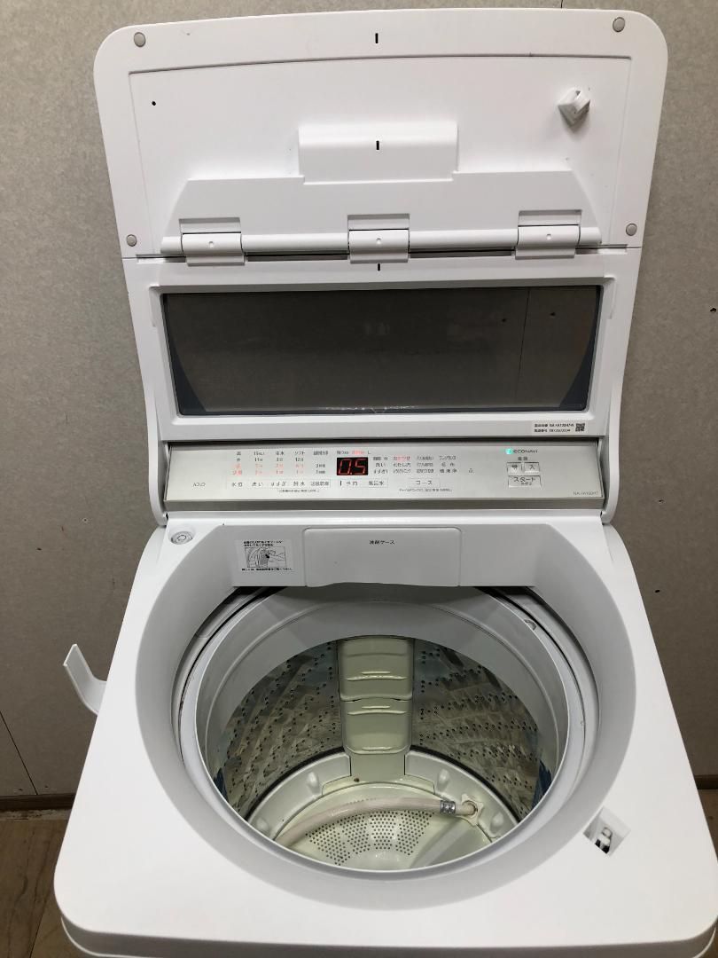 美品 パナソニック 全自動洗濯機 NA-FA100H7-N 250324-7 美品 パナソニック 全自動洗濯機 NA-FA100H7-N 250324-7