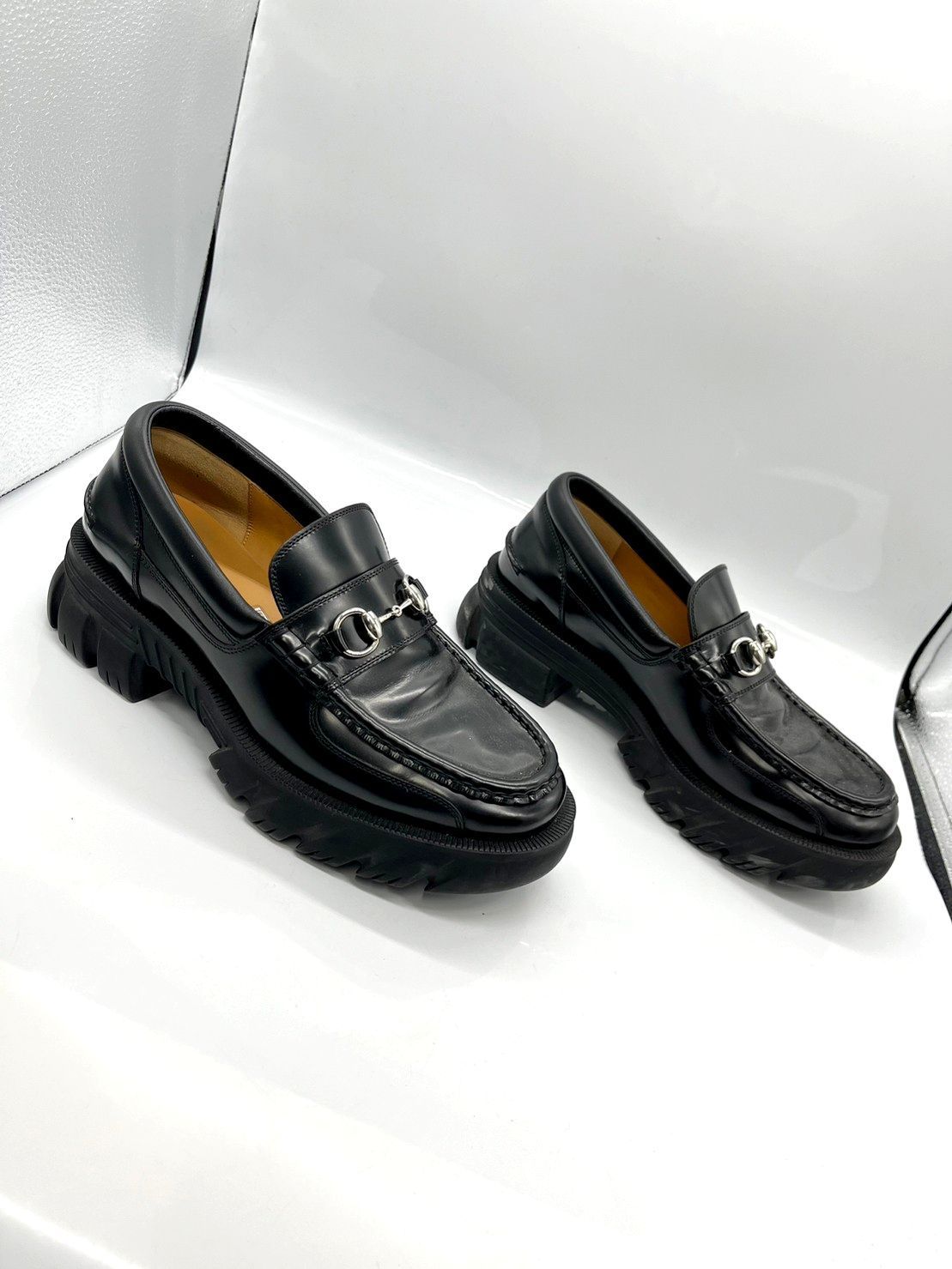 良品】GUCCI グッチ ホースビット ローファー 8 1/2 658822