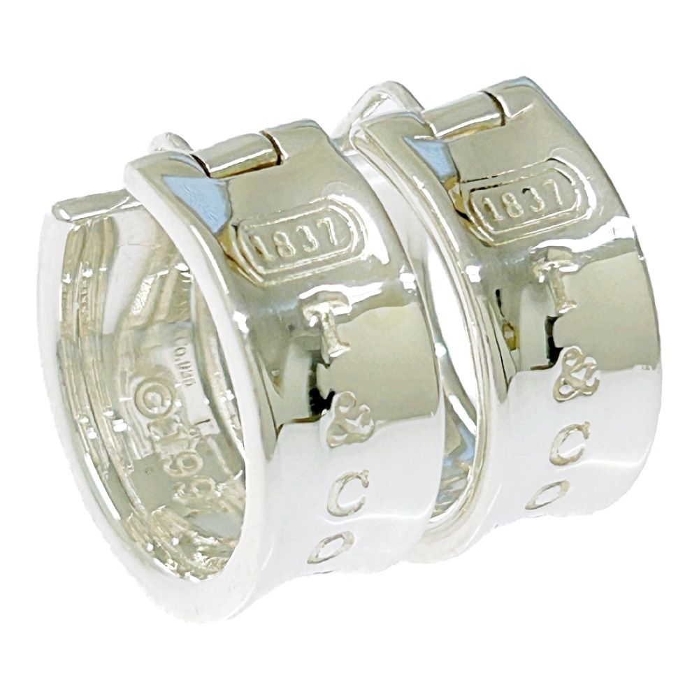 中古】TIFFANY&Co. ティファニー シルバー 1837 ナロー フープ