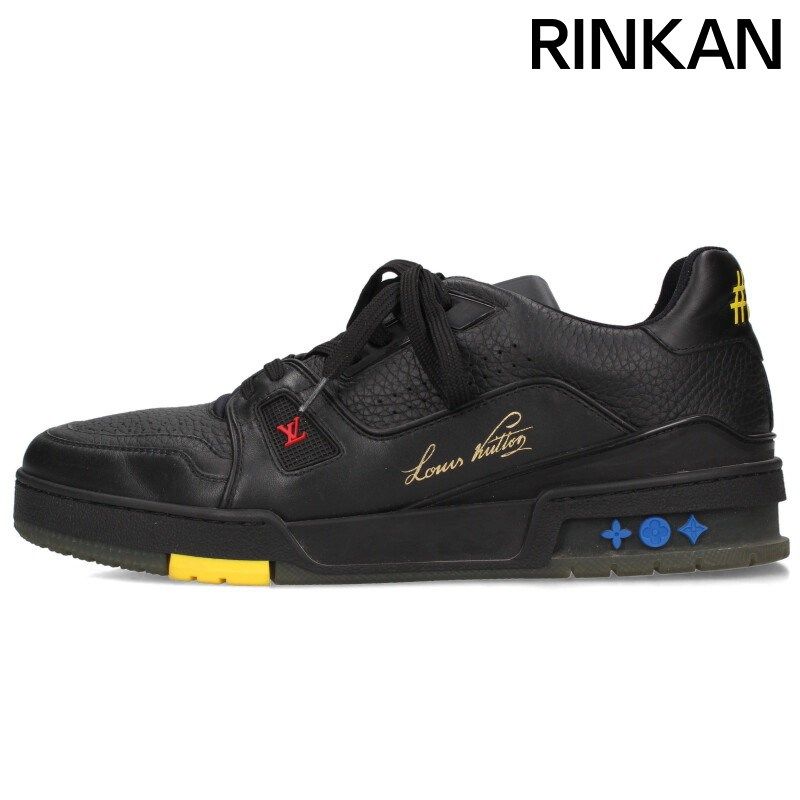 ルイヴィトン LVトレイナー・ライン ローカットスニーカー メンズ 7.5 ルイヴィトン LVトレイナー・ライン ローカットスニーカー メンズ 7.5