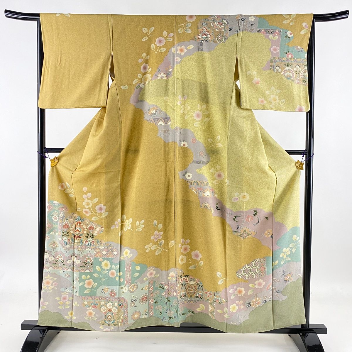 訪問着 身丈157cm 裄丈66cm 正絹 美品 秀品