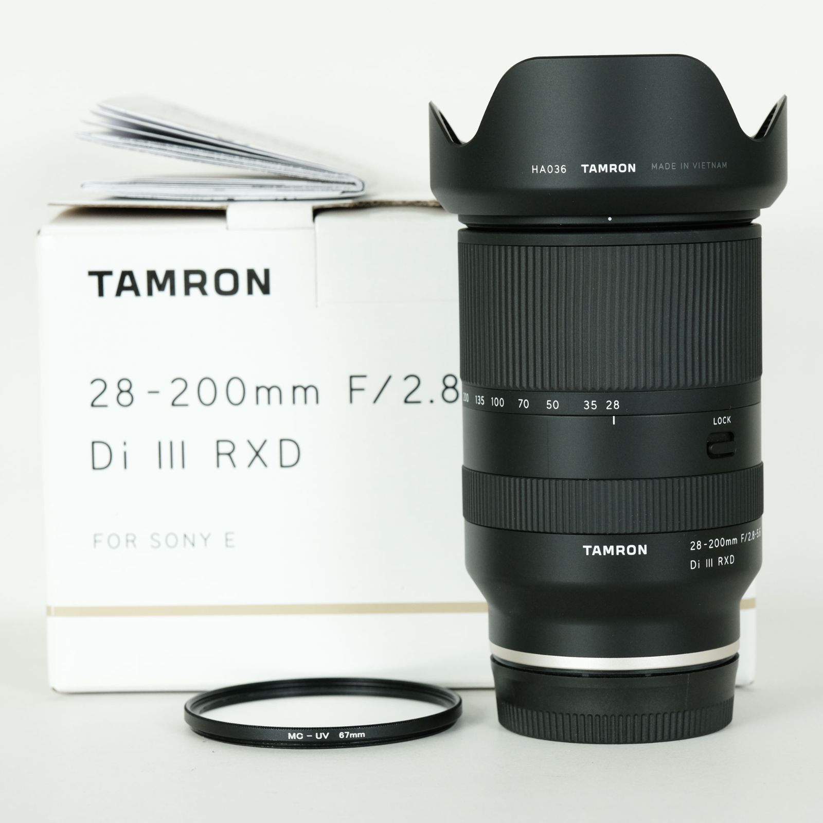 ｜フィルター付 TAMRON 28-200mm F|2.8-5.6 Di III RXD Model A071 ソニーE用 | ソニーEマウント