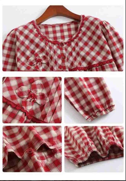 前開き コットン