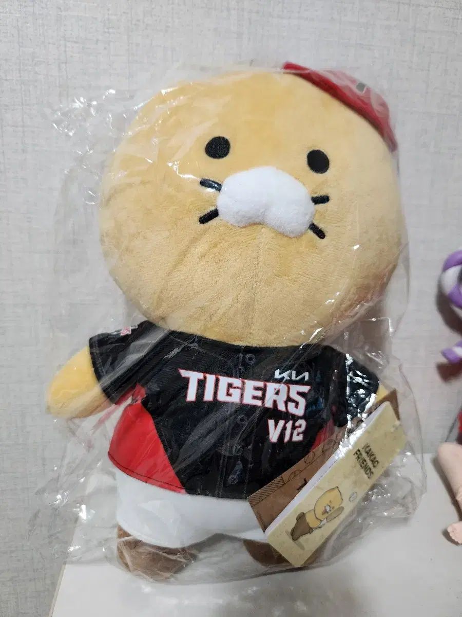 【雷市場（ポンジャン）商品韓国直送】 KIAタイガース(キア・タイガース) タイガース レシ ぬいぐるみ 未開封 KIAタイガース(キア・タイガース) レシ pvc ポーチ 未開封 新品 販売