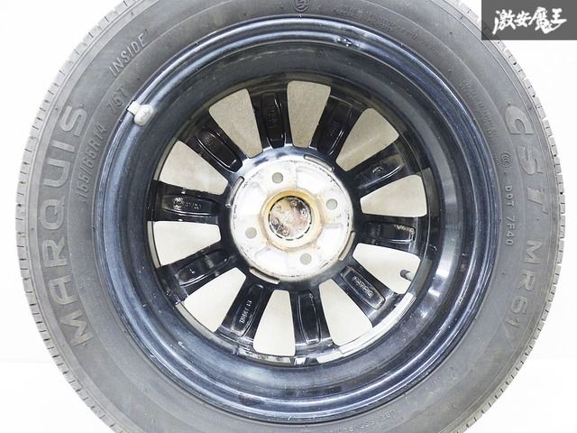 ◇23年溝ありタイヤ付き◇ 純正 LA600S LA610S タントカスタム