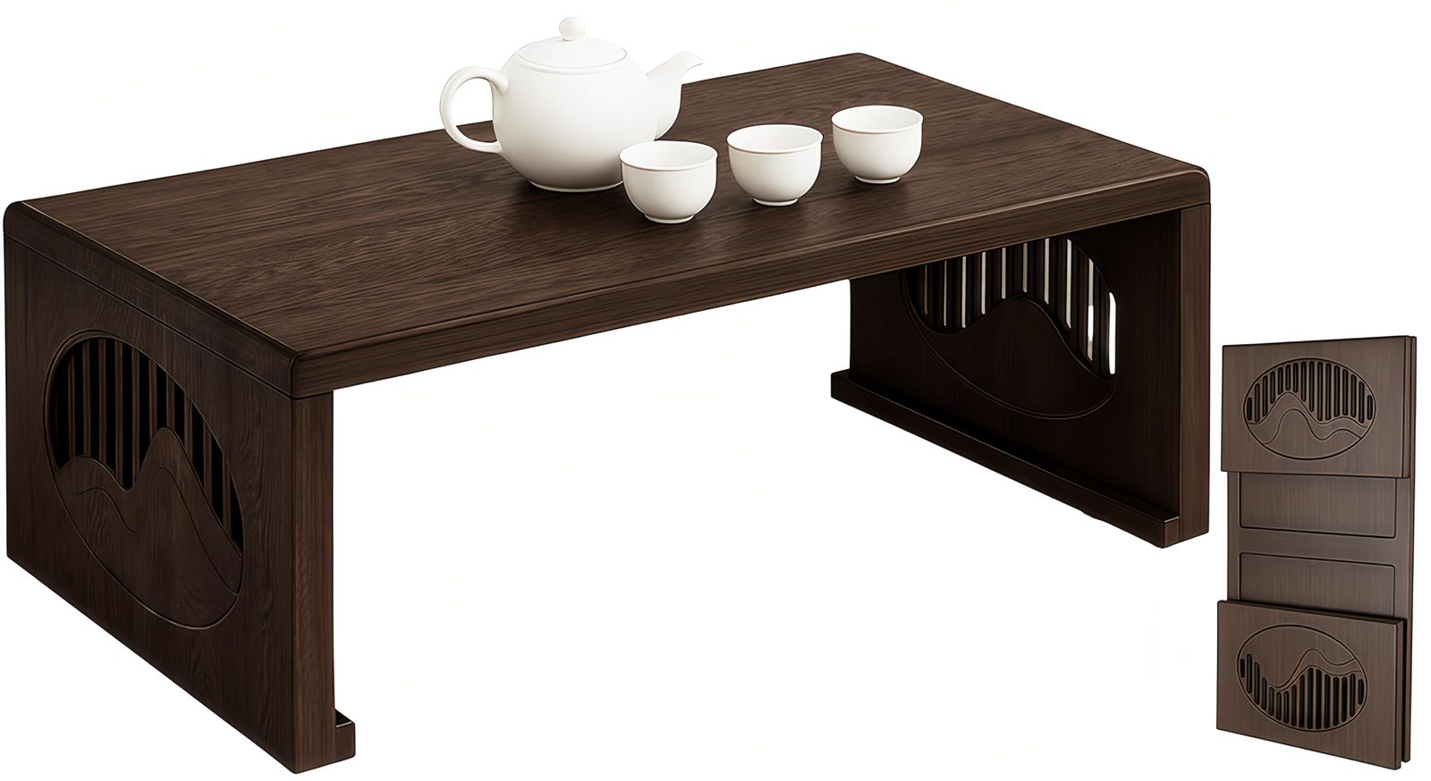 木象嵌　スクエア　サイドテーブル　ヴィンテージ 素敵 アンティーク 象嵌デザイン スクエア型 木製サイドテーブル