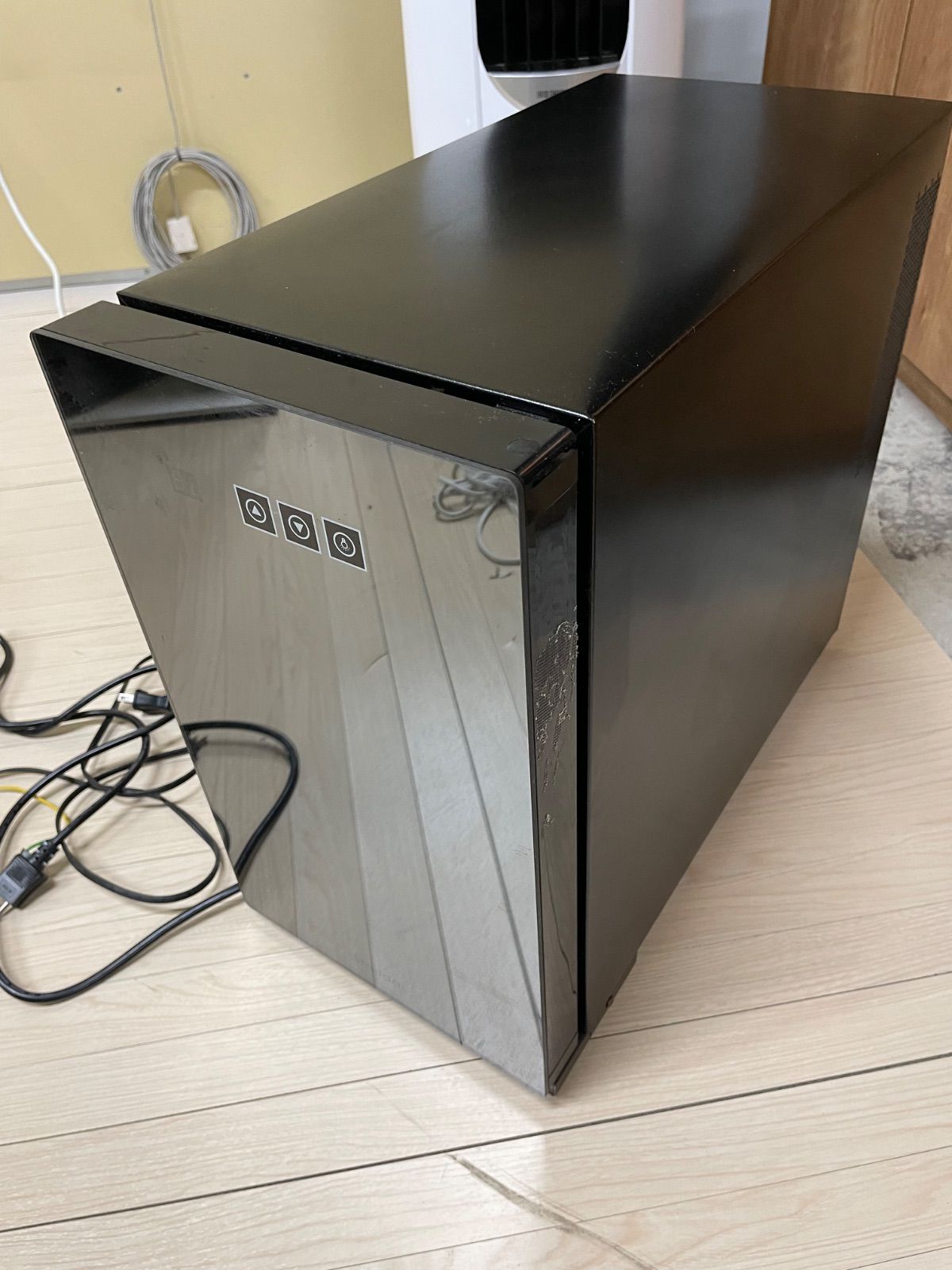 shelddi 小型冷蔵庫 ワインセラー ミニ冷蔵庫 小型 23L 静音 おしゃれ