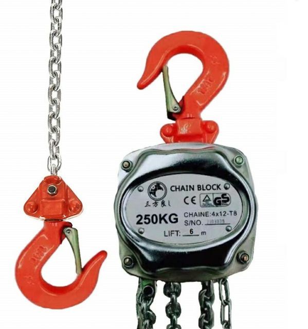 ブロックチェーン白書【定価18万円】 三方良し1年保証 軽量小型 手動式チェーンブロック0.25ton チェーン