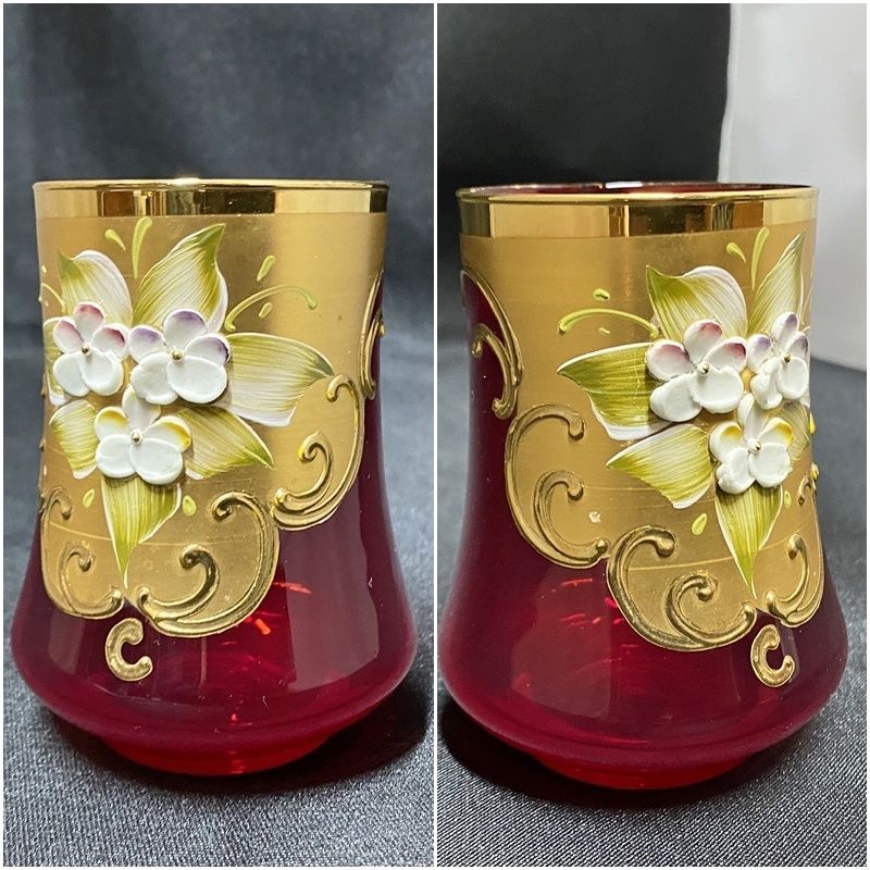 ヴェネツィアングラス　1点 楽天市場】花瓶 ヴェネチアングラス ベネチアングラス 高級グラス