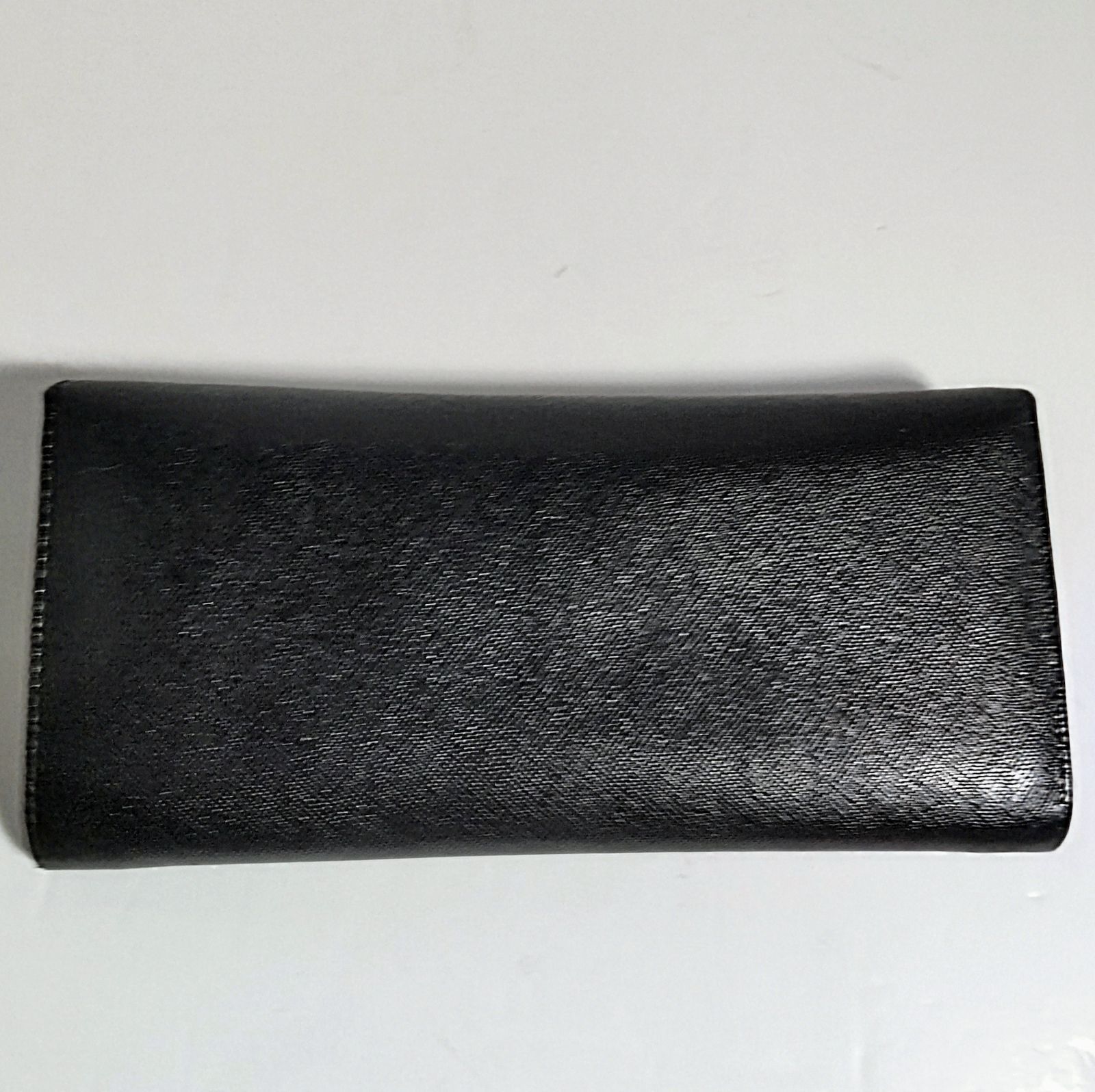 USED中古品】 PRADA 美品 プラダ サフィアーノレザー 二つ折り 長財布