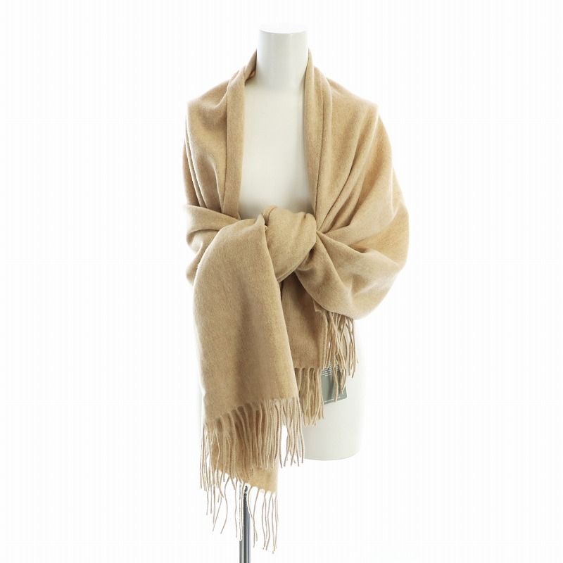 タグ付き ジョシュアエリス Joshua Ellis カシミヤ100％ 大判 ストール  