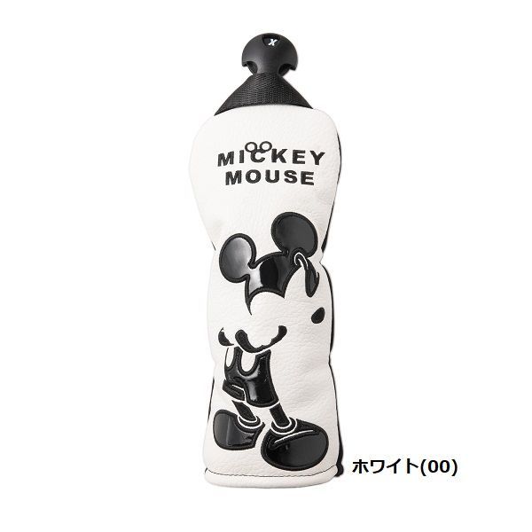ディズニー ヘッドカバー ユーティリティ用 MONOCHROME MICKEY