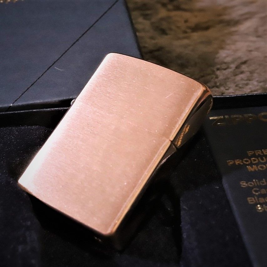 限定ZIPPO 純銅 ソリッドカッパー 黒タンク Solid Copper 銅