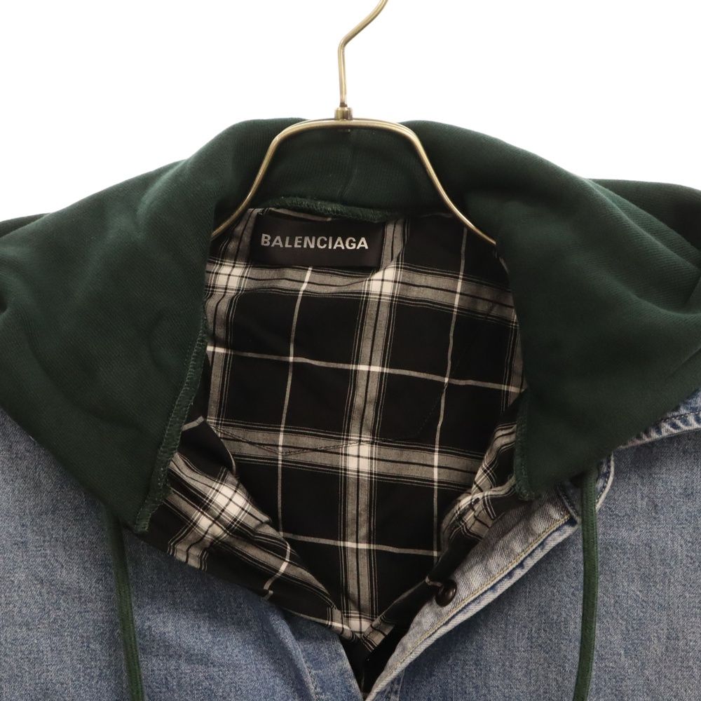 バレンシアガ　ツインセットフーディ BALENCIAGA (バレンシアガ) 19SS Twinset Hoodie ツインセット