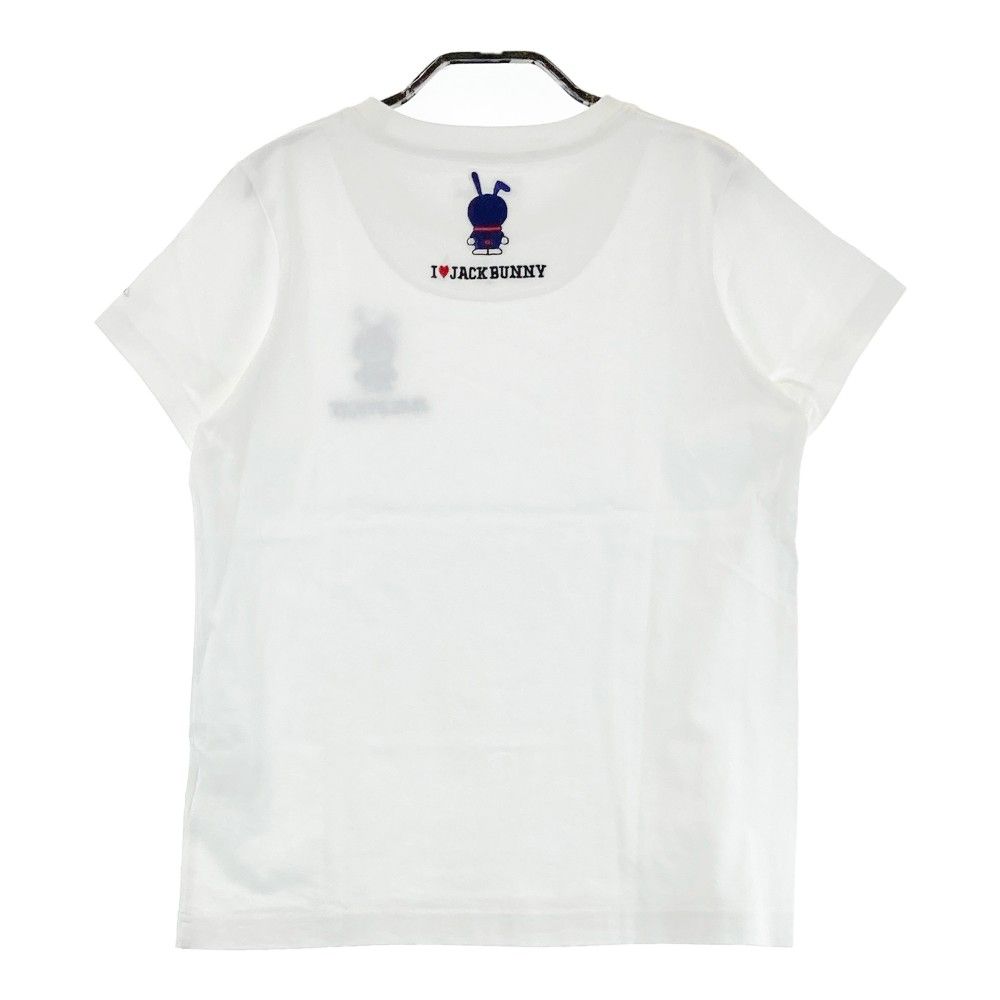 【新品タグ付】ジャックバニー　メンズ　ドラえもんコラボ　半袖　Tシャツ ＬＬ　白 サイズ：0 JACK BUNNY ジャックバニー ×ドラえもん 半袖Tシャツ