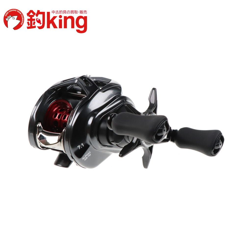 20 ALPHAS AIR TW 7.1 L ベイトリール 左巻き 美品 箱あり ダイワ 20アルファス エア TW 7.1L 超美品 左ハンドル ベイトリール ALPHAS