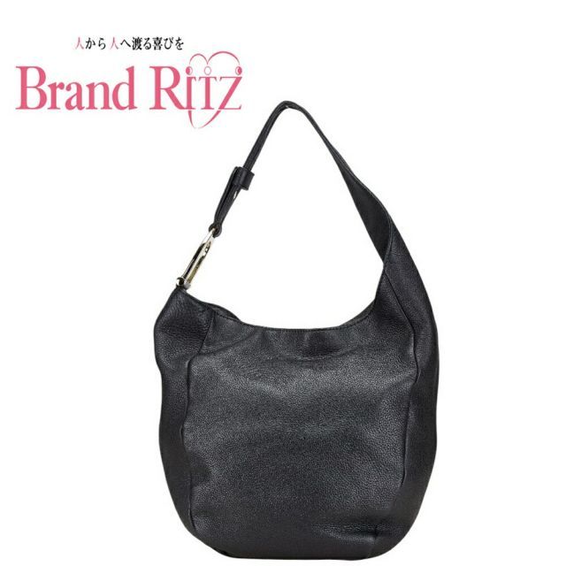 中古 グッチ グリニッジライン カーフレザー ショルダーバッグ Aランク  