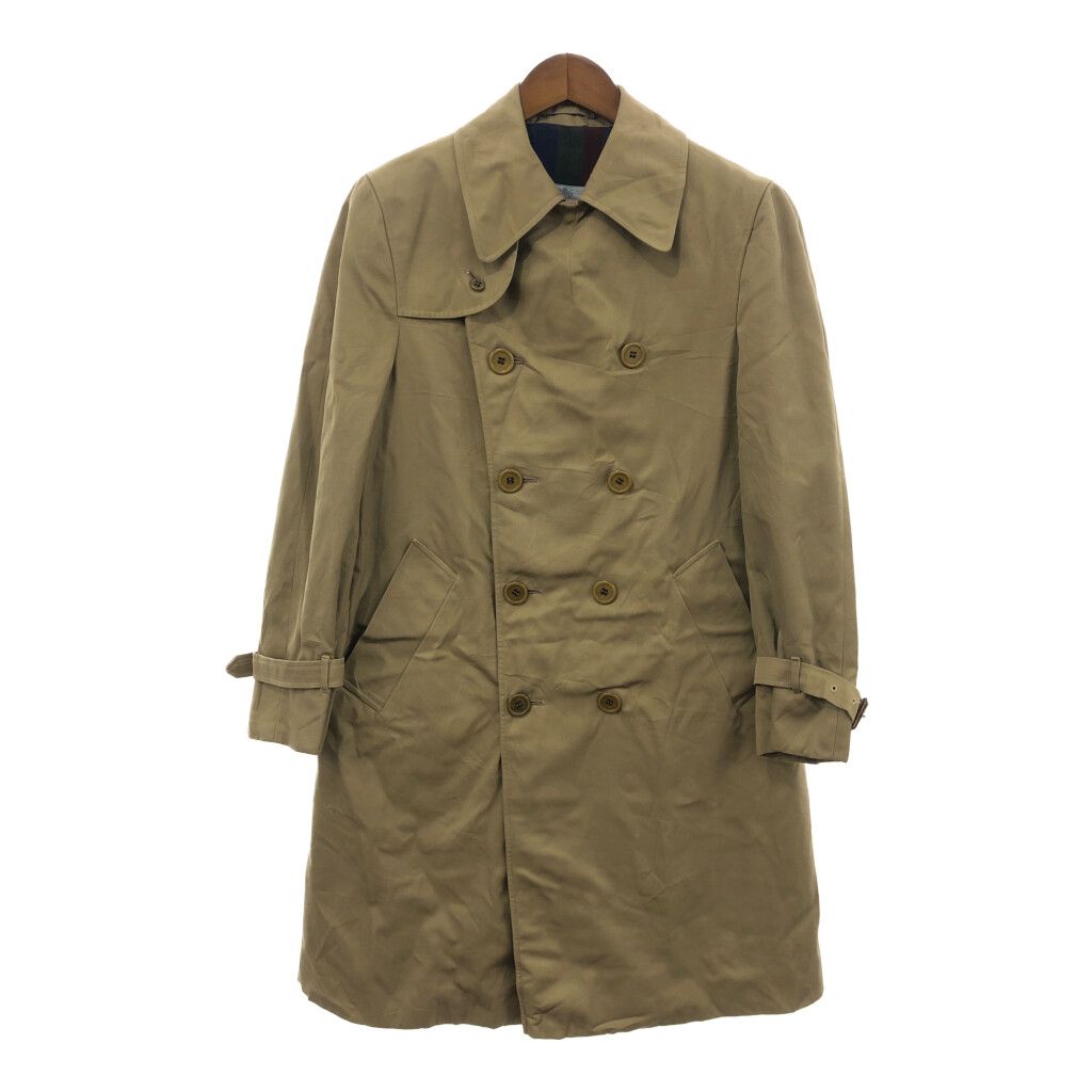 70年代 イングランド製 Aquascutum アクアスキュータム Aqua5 トレンチ