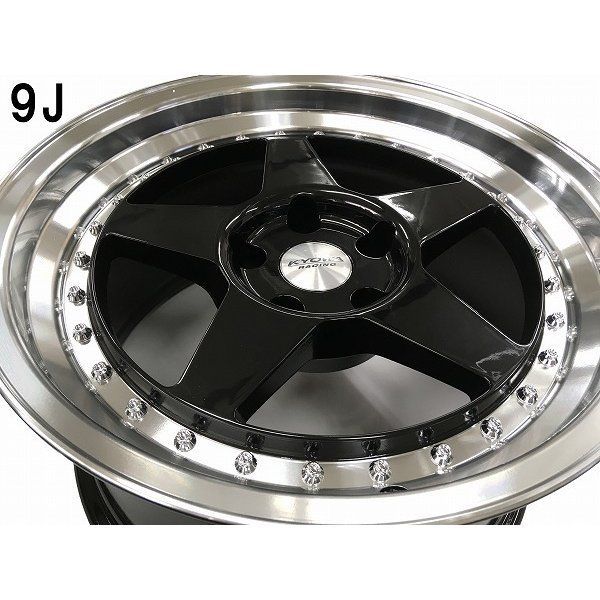 タイヤホイール 4本セット KYOWA KR1022 17インチ 9J 5H PCD114 タイヤホイール 4本セット KYOWA KR1022 17インチ 9J 5H PCD114
